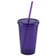 aerial view a translucent purple 7670 explore - 16 oz double wall tumbler - colorjet, image 1 of 2