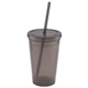 aerial view a translucent smoke 403 explore - 16 oz double wall tumbler - colorjet, image 1 of 2