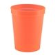 aerial view a neon orange 1645 touchdown - 16 oz stadium cup - colorjet, image 1 of 2