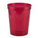 aerial view a translucent red 201 touchdown - 16 oz stadium cup - colorjet, image 1 of 2