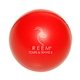 a red ball stress reliever