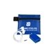 a blue verona tech travel accessory kit