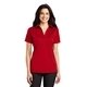 aerial view a red silk touch performance sport polo - ladies, image 1 of 6
