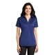 aerial view a royal silk touch performance sport polo - ladies, image 1 of 6