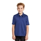 aerial view a royal port authority(r) youth silk touch(tm) performance polo, image 1 of 6