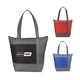 a group of medium size non - woven cooler tote bag with zipper