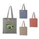 a group of eco - friendly 5 oz recycled cotton twill tote bag
