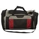 aerial view a red porter hydration and fitness duffel bag, image 1 of 2