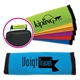 a group of easy - fit grip - it(tm) large luggage identifier