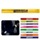 a group of reflective slap bracelet with multi color choices