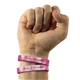 a group of silicone awareness bracelet