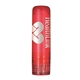 aerial view a red beeswax lip balm with vitamin e, image 1 of 2