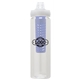 a clear body & clear lid & blue infuser laguna 32 oz pet bottle with flip spout infuser