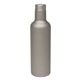 aerial view a matte silver joie 25 oz 304 stainless steel vacuum bottle, image 1 of 3