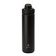 aerial view a black manna(tm) 26 oz ranger powder coated steel bottle, image 1 of 5