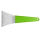 aerial view a clear blade & lime green handle garyline(r) 11.5 inch polar ice scraper, image 1 of 2