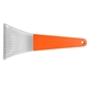 aerial view a clear blade & orange handle garyline(r) 11.5 inch polar ice scraper, image 1 of 2