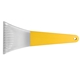 aerial view a clear blade & yellow handle garyline(r) 11.5 inch polar ice scraper, image 1 of 2