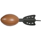 aerial view a brown fun flinger - football, image 1 of 2