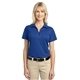 aerial view a bright royal port authority(r) womens tech pique polo - colors, image 1 of 6