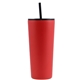 22 oz Powder - coated Tumbler With Hot Cold Lid