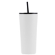22 oz Powder - coated Tumbler With Hot Cold Lid