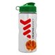 22 oz Shaker Bottle with Flip Top - Made with Tritan
