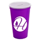 22 oz Stadium Cup With Coin Slot Lid