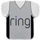 22 X 23 Jersey Shaped Cooling Towel