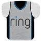 22 X 23 Jersey Shaped Cooling Towel