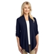 aerial view a dress blue navy port authority(r) womens concept shrug, image 1 of 6