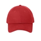 aerial view a scarlet red new era(r) - adjustable structured cap, image 1 of 3