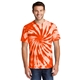 aerial view a orange port company(r) tie - dye tee - colors, image 1 of 6