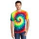 aerial view a rainbow port company(r) tie - dye tee - colors, image 1 of 6