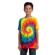 aerial view a rainbow port company(r) youth tie - dye tee, image 1 of 6