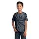 aerial view a black port company(r) youth tie - dye tee, image 1 of 6