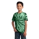 aerial view a forest green port company(r) youth tie - dye tee, image 1 of 6