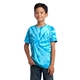 aerial view a turquoise port company(r) youth tie - dye tee, image 1 of 6