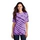 aerial view a purple port company(r) - tiger stripe tie - dye tee, image 1 of 7