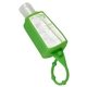 aerial view a green gel go 1 oz hand sanitizer, image 1 of 2