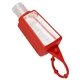 aerial view a red gel go 1 oz hand sanitizer, image 1 of 2