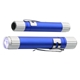 aerial view a blue aluminum led penlight, image 1 of 2