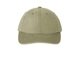 aerial view a khaki port authority(r) garment washed cap, image 1 of 4
