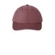 aerial view a maroon port authority(r) garment washed cap, image 1 of 4