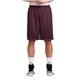 aerial view a maroon sport - tek(r) long posicharge(r) classic mesh short, image 1 of 6