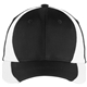 aerial view a black/white sport - tek(r) dry zone(r) nylon colorblock cap, image 1 of 3