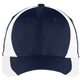 aerial view a true navy/white sport - tek(r) dry zone(r) nylon colorblock cap, image 1 of 3