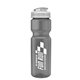 a smoke bottle & white lid champion - 28 oz transparent bottle with flip lid
