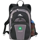 aerial view a black high sierra enzo backpack, image 1 of 3