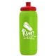 a lime green bottle & red lid 16 oz the sport pint